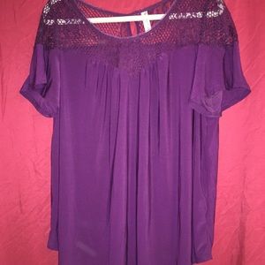 Purple blouse